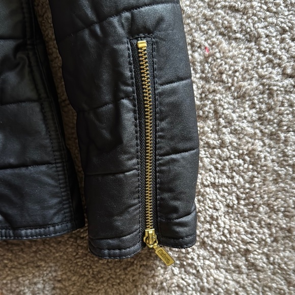 Barbour Black Utility Jacket Waxed Finish - Picture 4 of 9